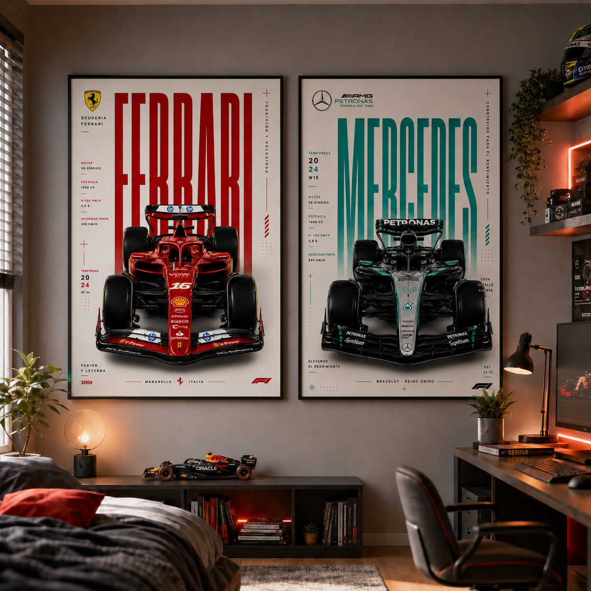 Posters escuderías F1