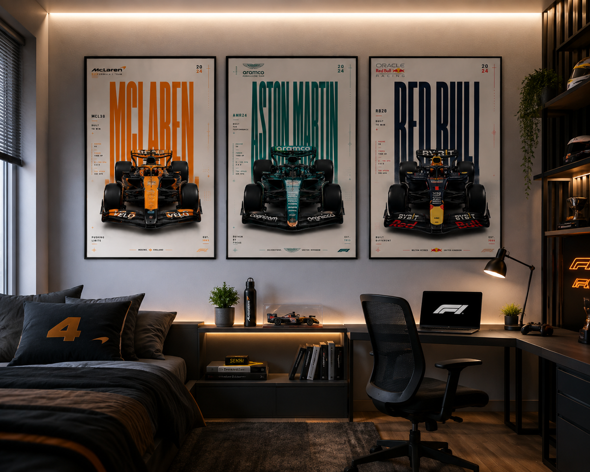 Posters escuderías F1