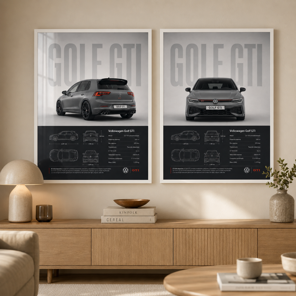 Pack Póster VW GTI